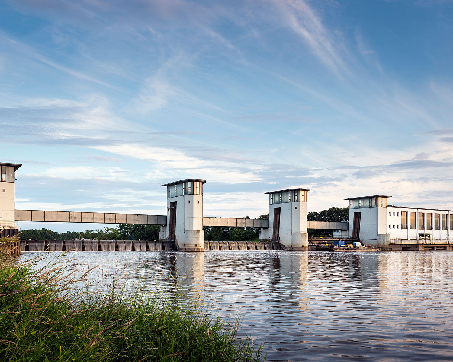 The Petershagen hydropower plant
