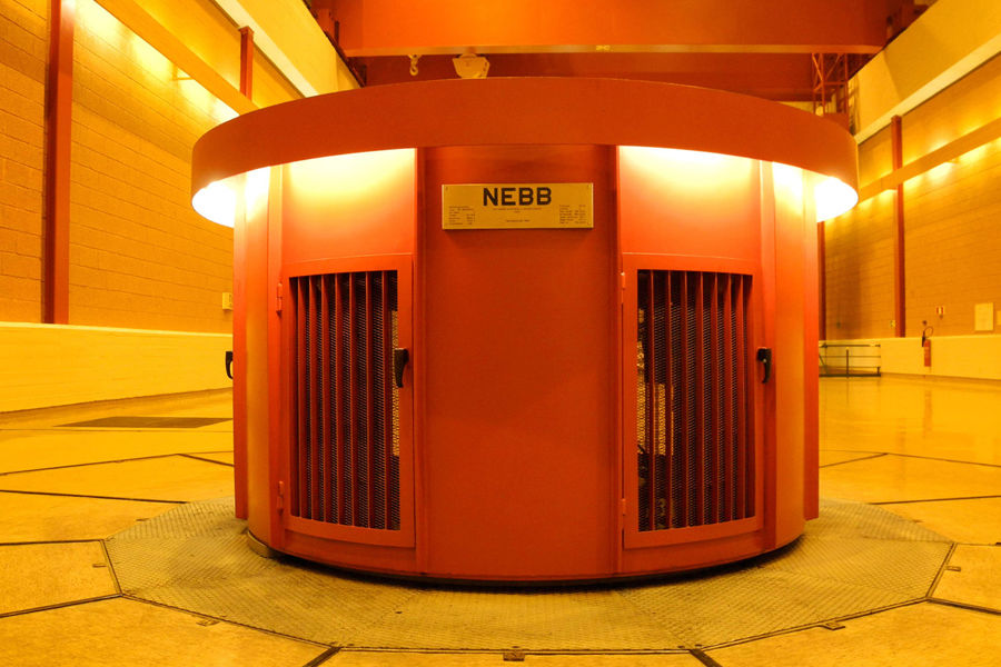 Generator at Kobbelv power plant.
