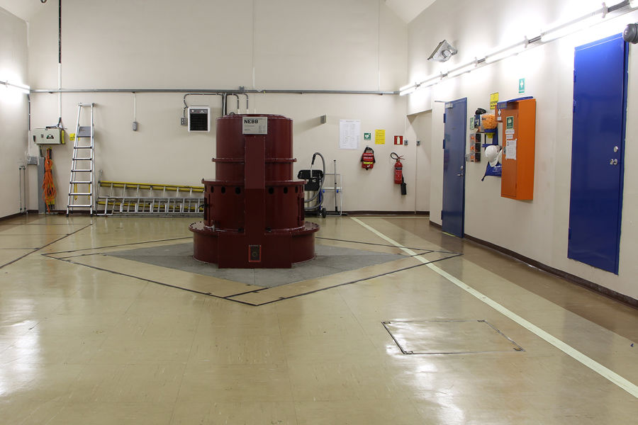 Norddalen power plant machine hall
