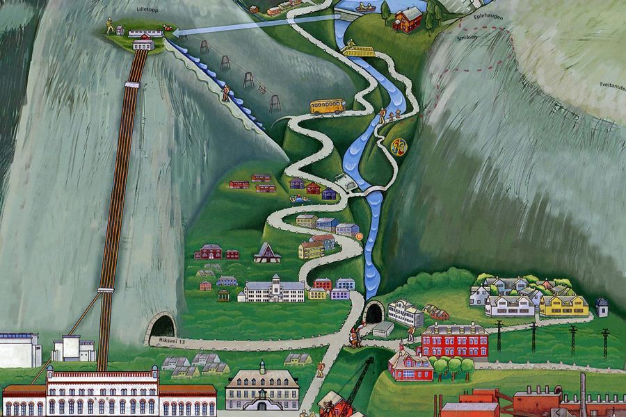 Illustration of Tysso II power plant