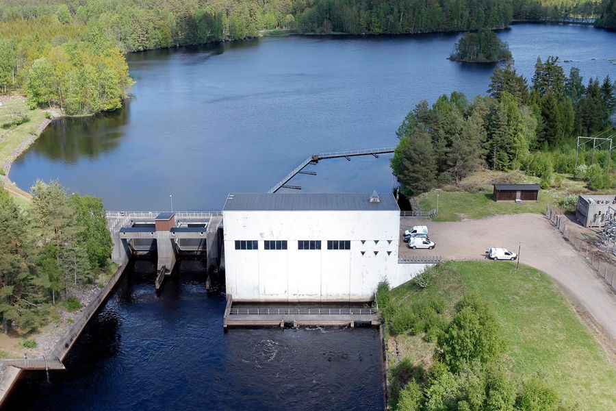 Ängabäck power plant
