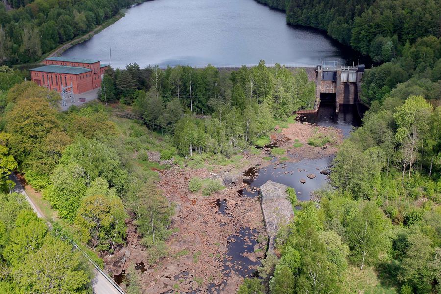 Nissaström hydropower plant