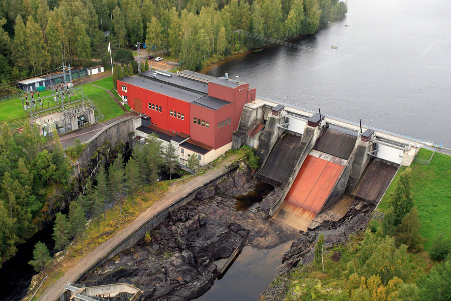 Skallböle hydropower plant