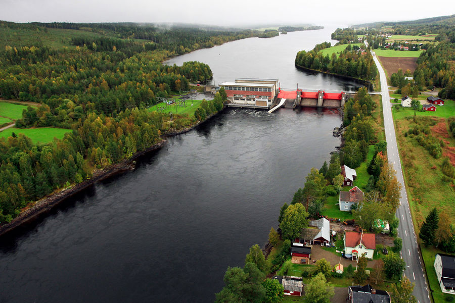 Bjurfors Övre hydropower plant