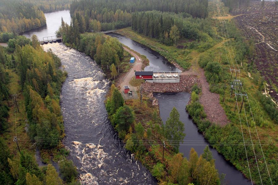 Gammelby hydropower plant