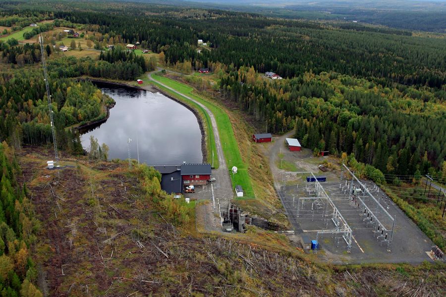 Korsselbränna hydropower plant