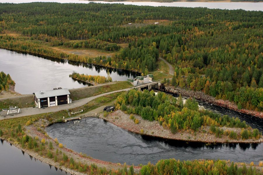 Malgomaj hydropower plant