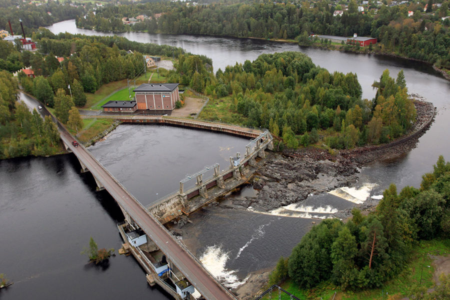 Matfors hydropower plant